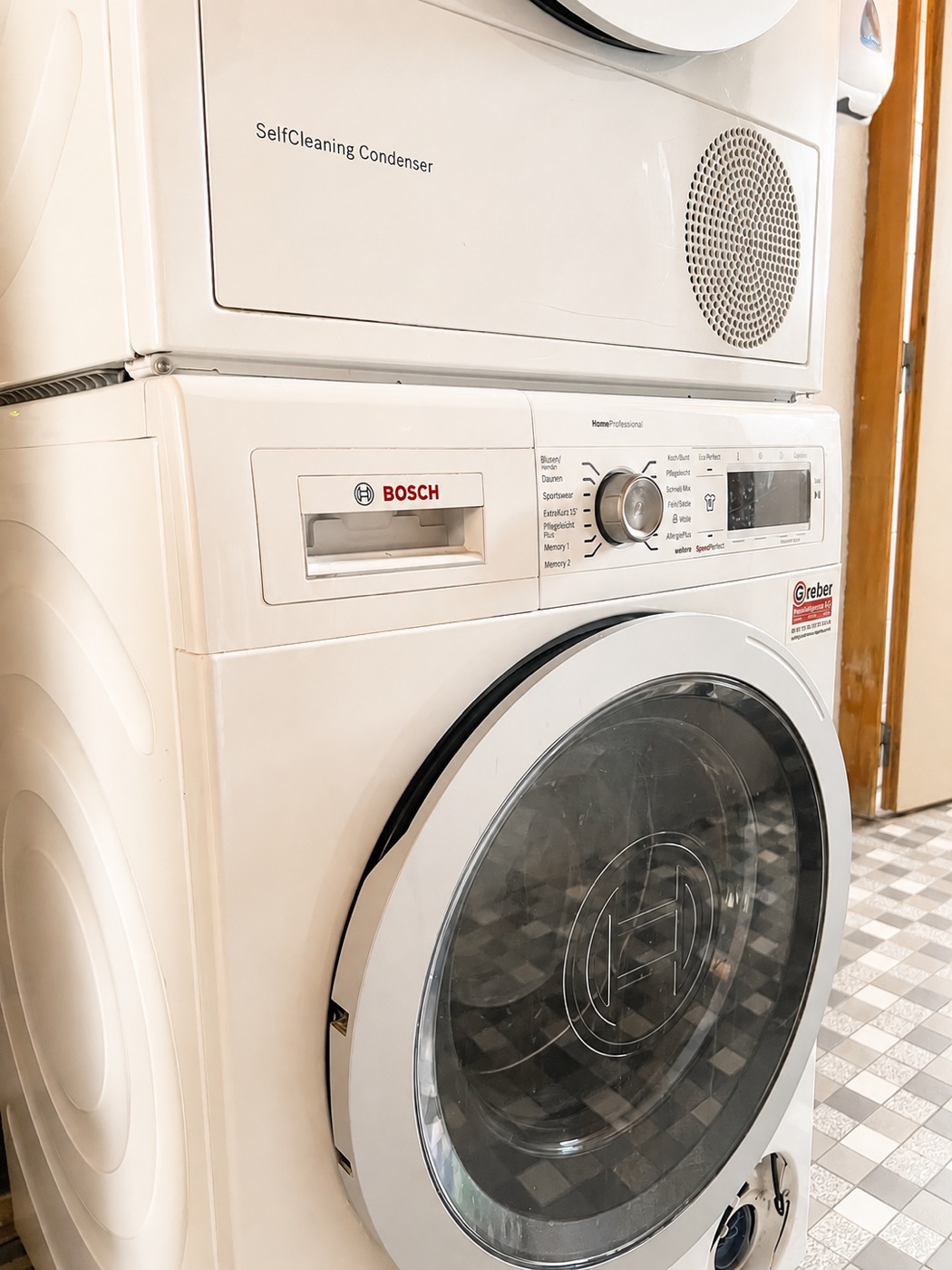 Washing machine and dryer